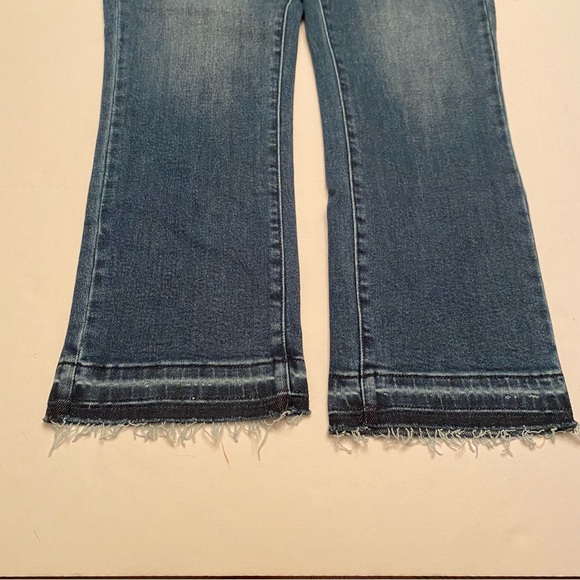 Judy Blue high waist kick flare blue denim jeans. Size 13/31. - Picture 8 of 13